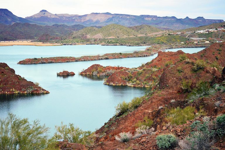 Desert and River in Arizona